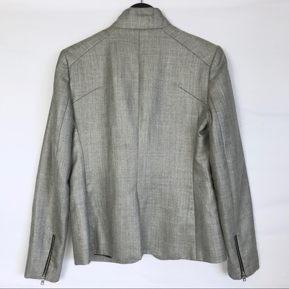 RAG & BONE Alpine Wool Blend Zip Pockets Blazer 6 - Picture 7 of 7